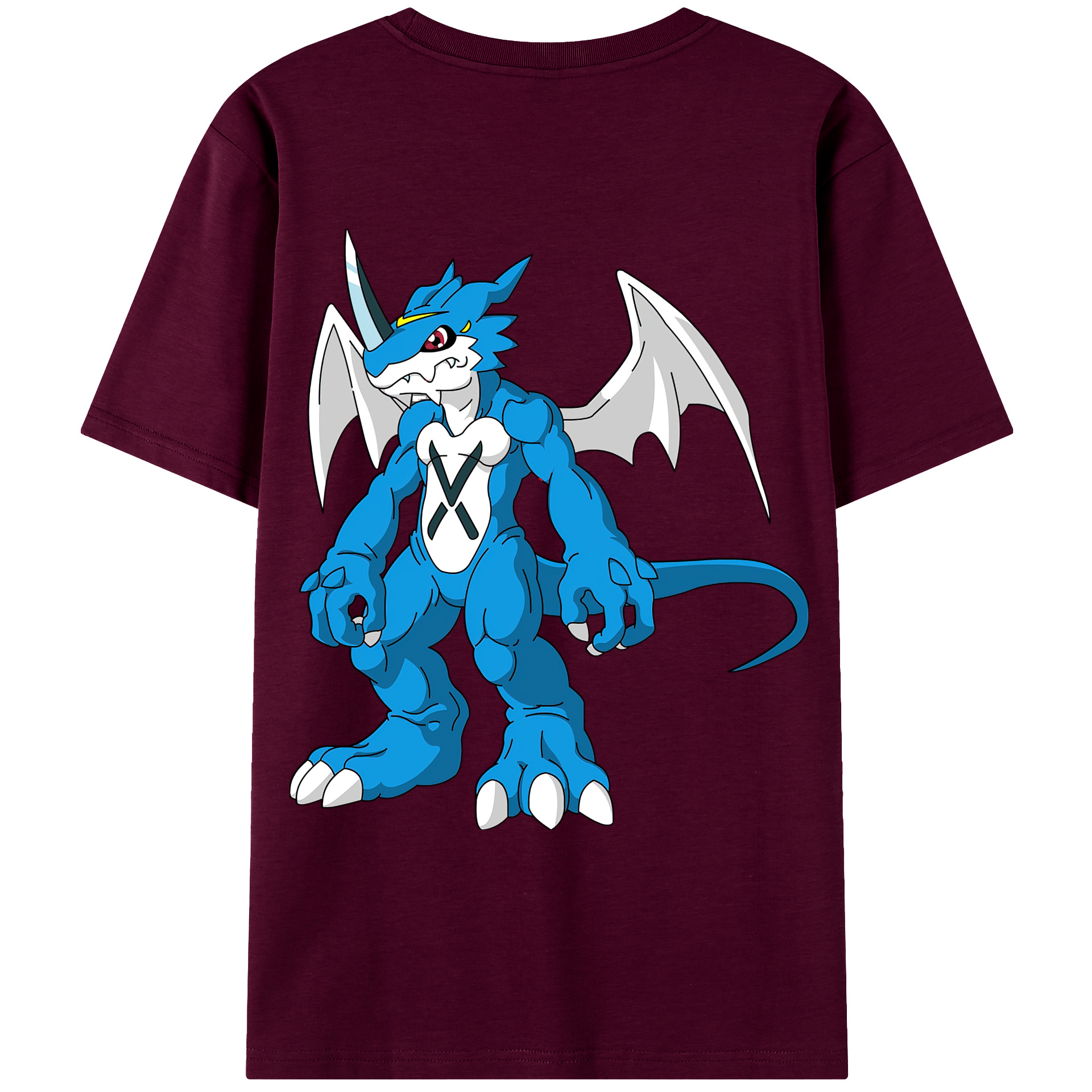 （画像用） Digimon デジタルモンスター/デジモン レディース半袖Tシャツ(バックプリント)